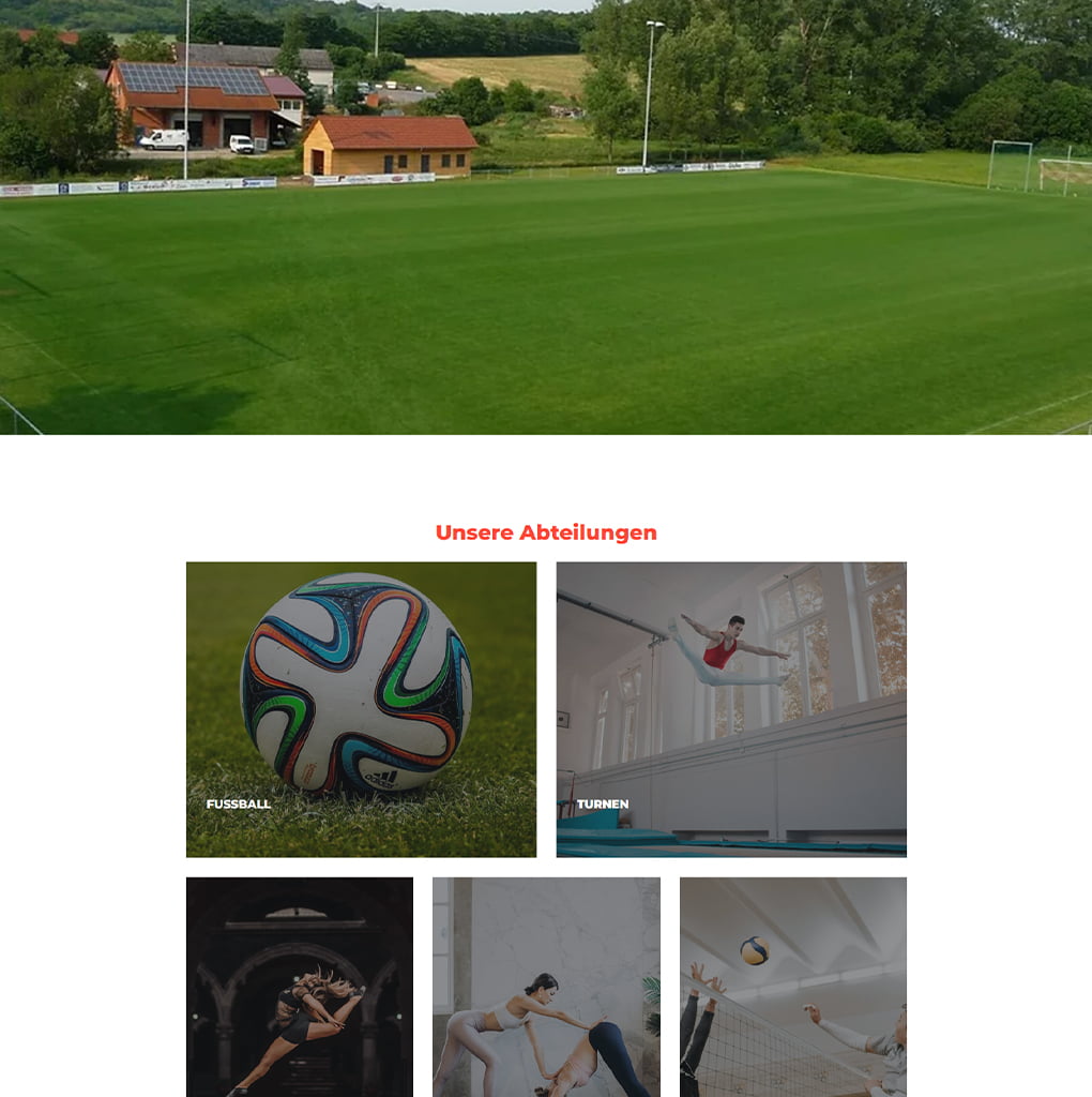 Preview Slider Webseite TSV Stadtlauringen von heavened.