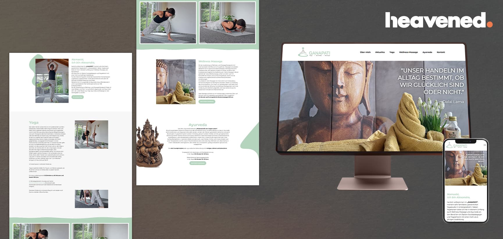 Webseite Ganapati von heavened.